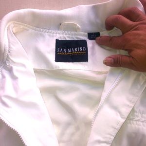 White VINTAGE jacket